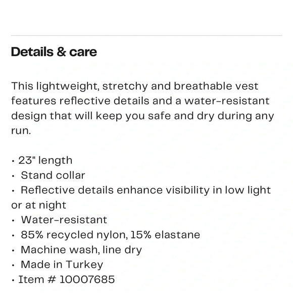 Sweaty Betty Vest - Picture 4 of 6